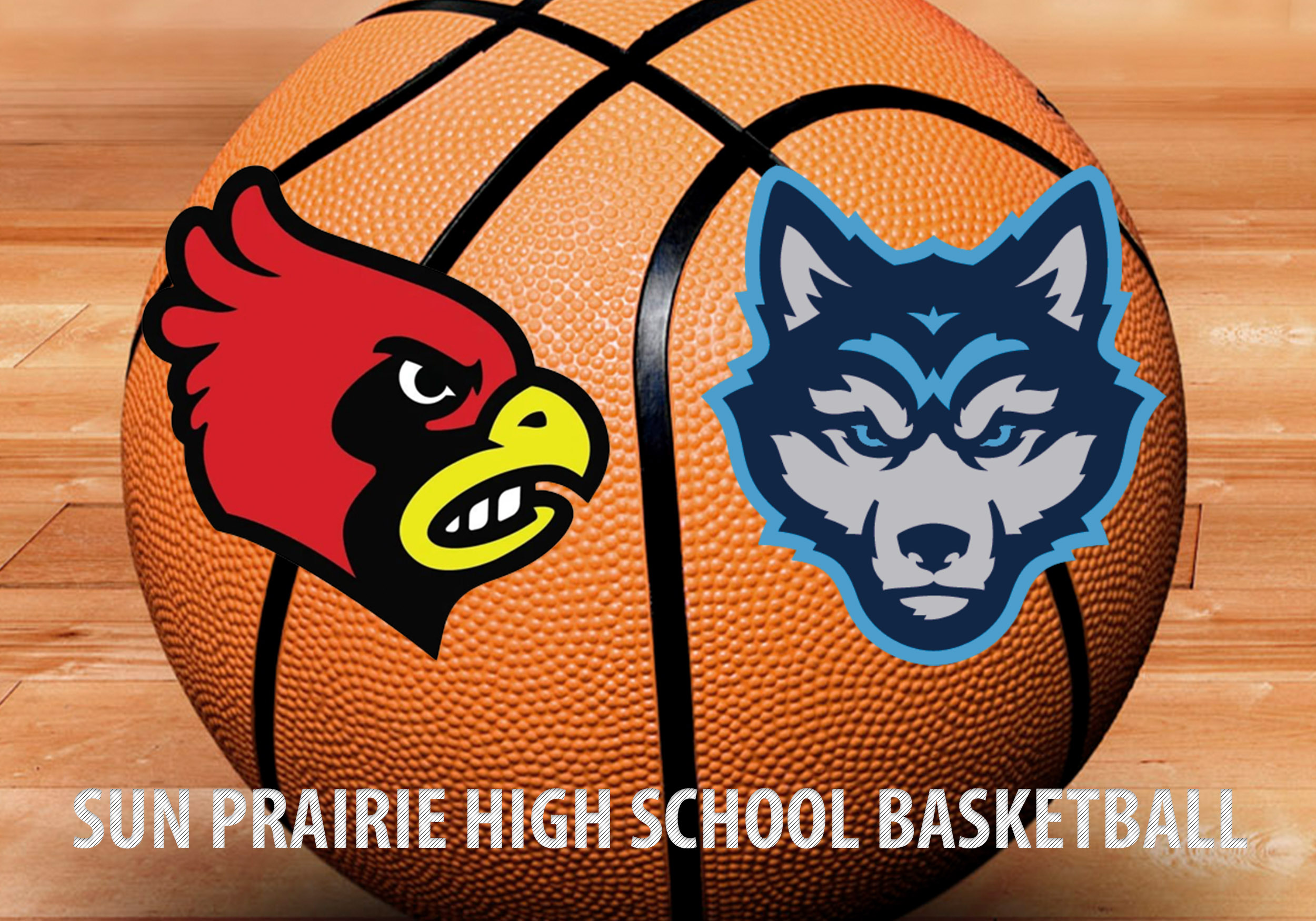 SUN PRAIRIE MEDIA CENTER CARDINALS AND WOLVES BASKETBALL COVERAGE